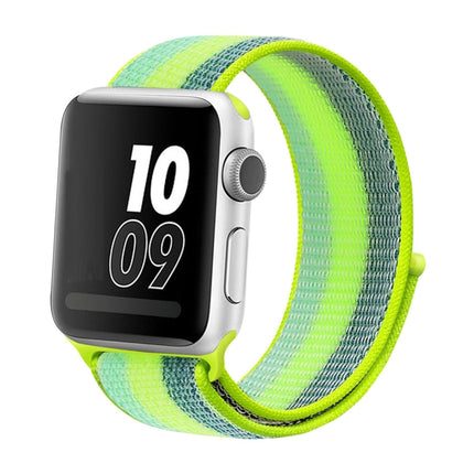 Nylon Loop Watchband, For Apple Watch Series 8&7 41mm / SE 2&6&SE&5&4 40mm / 3&2&1 38mm, For Apple Watch Ultra 49mm / Series 8&7 45mm / SE 2&6&SE&5&4 44mm / 3&2&1 42mm, For Apple Watch Series 7 45mm / 6 & SE & 5 & 4 44mm / 3 & 2 & 1 42mm               ... - DealBuddy