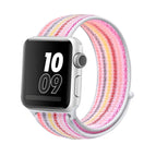 For Apple Watch Ultra 49mm / Series 8&7 45mm / SE 2&6&SE&5&4 44mm / 3&2&1 42mm / Pinstripe Powder