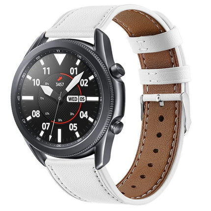 For Galaxy Watch 3 Leather Replacement Strap Watchband