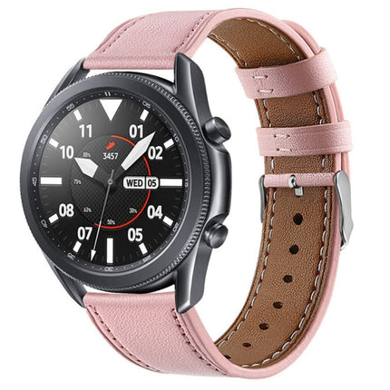 For Galaxy Watch 3 Leather Replacement Strap Watchband