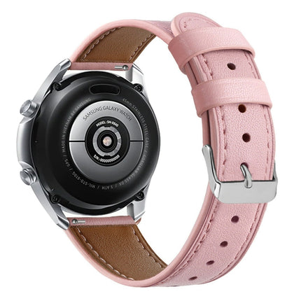 For Galaxy Watch 3 Leather Replacement Strap Watchband, For Galaxy Watch 3 41mm - DealBuddy