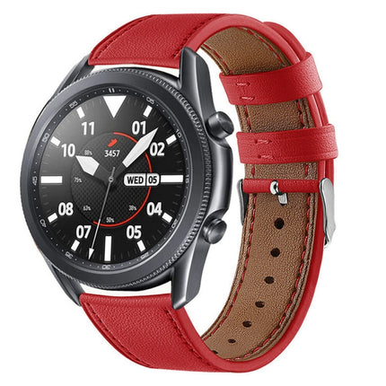 For Galaxy Watch 3 Leather Replacement Strap Watchband
