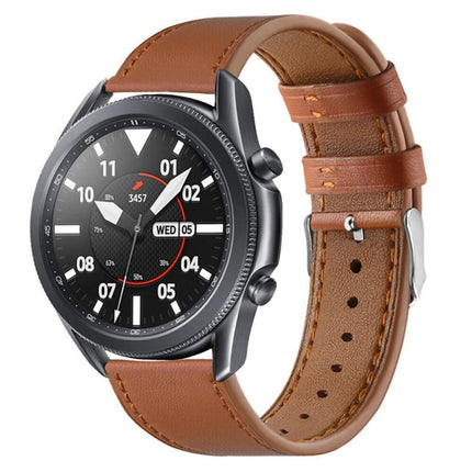 For Galaxy Watch 3 Leather Replacement Strap Watchband