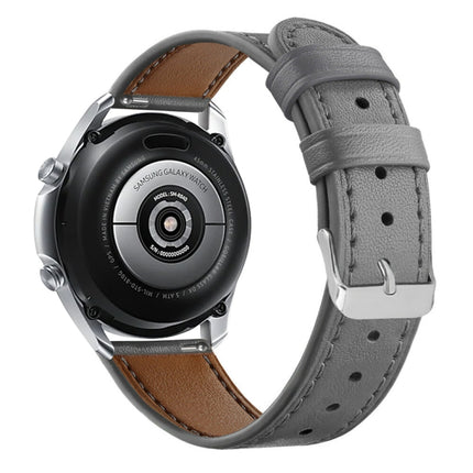 For Galaxy Watch 3 Leather Replacement Strap Watchband