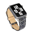 For Apple Watch 5 & 4 44mm / 3 & 2 & 1 42mm / Black Silver