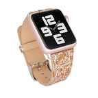For Apple Watch Series 7 41mm / 6 & SE & 5 & 4 40mm / 3 & 2 & 1 38mm / Rose Gold