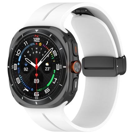 Magnetic Folding Buckle Silicone Watch Band, For Samsung Galaxy Watch Ultra 47mm / Ultra 2025 - DealBuddy