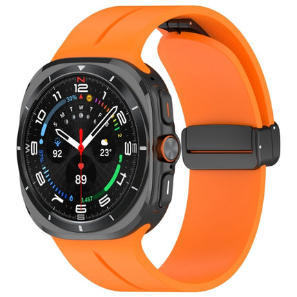 Magnetic Folding Buckle Silicone Watch Band, For Samsung Galaxy Watch Ultra 47mm / Ultra 2025 - DealBuddy