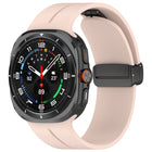 Magnetic Folding Buckle Silicone Watch Band, For Samsung Galaxy Watch Ultra 47mm / Ultra 2025 - DealBuddy