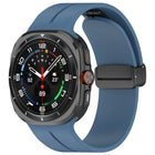 Magnetic Folding Buckle Silicone Watch Band, For Samsung Galaxy Watch Ultra 47mm / Ultra 2025 - DealBuddy