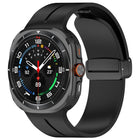 Magnetic Folding Buckle Silicone Watch Band
