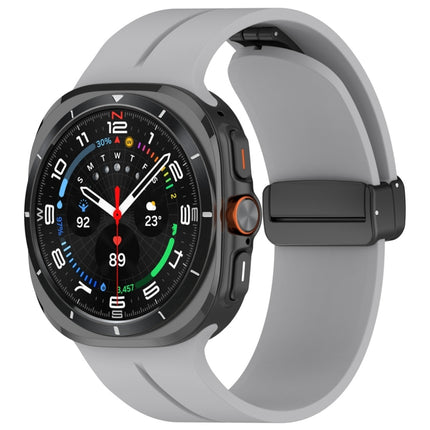 Magnetic Folding Buckle Silicone Watch Band, For Samsung Galaxy Watch Ultra 47mm / Ultra 2025 - DealBuddy