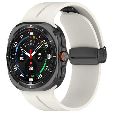 Magnetic Folding Buckle Silicone Watch Band, For Samsung Galaxy Watch Ultra 47mm / Ultra 2025 - DealBuddy