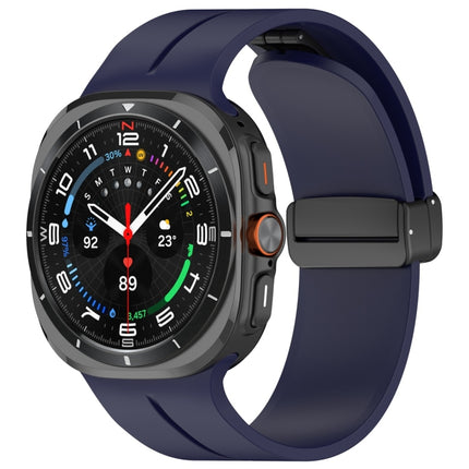 Magnetic Folding Buckle Silicone Watch Band, For Samsung Galaxy Watch Ultra 47mm / Ultra 2025 - DealBuddy