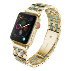 For Apple Watch Series 8&7 41mm / SE 2&6&SE&5&4 40mm / 3&2&1 38mm / Emerald Red