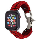 For Apple Watch Series 5 & 4 44mm / 3 & 2 & 1 42mm Umbrella Cord Nylon Braided Strap - DealBuddy