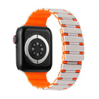 Two-color Magnetic Silicone Watch Band, For Apple Watch Series 5 44mm, For Apple Watch Series 5 40mm, For Apple Watch Series 4 44mm, For Apple Watch Series 4 40mm - DealBuddy