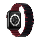 Two-color Magnetic Silicone Watch Band, For Apple Watch Series 5 44mm, For Apple Watch Series 5 40mm, For Apple Watch Series 4 44mm, For Apple Watch Series 4 40mm - DealBuddy