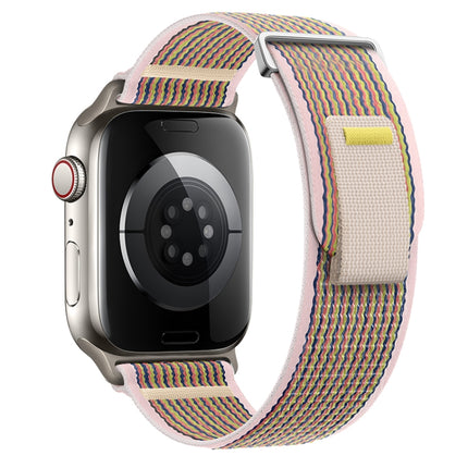 Dual-Section Loop Nylon Watch Band, For Apple Watch SE 2023 44mm, For Apple Watch SE 2023 40mm - DealBuddy