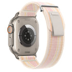 Dual-Section Loop Nylon Watch Band, For Apple Watch Ultra 2 49mm, For Apple Watch Series 9 45mm - DealBuddy