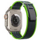 Dual-Section Loop Nylon Watch Band, For Apple Watch Ultra 2 49mm, For Apple Watch Series 9 45mm - DealBuddy