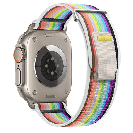 Dual-Section Loop Nylon Watch Band, For Apple Watch Ultra 2 49mm, For Apple Watch Series 9 45mm - DealBuddy