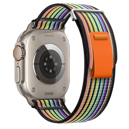 Dual-Section Loop Nylon Watch Band, For Apple Watch Ultra 2 49mm, For Apple Watch Series 9 45mm - DealBuddy