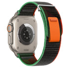 Dual-Section Loop Nylon Watch Band, For Apple Watch Ultra 2 49mm, For Apple Watch Series 9 45mm - DealBuddy