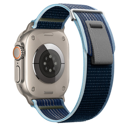 Dual-Section Loop Nylon Watch Band, For Apple Watch Ultra 2 49mm, For Apple Watch Series 9 45mm - DealBuddy
