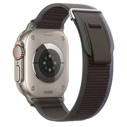 Dual-Section Loop Nylon Watch Band, For Apple Watch Ultra 2 49mm, For Apple Watch Series 9 45mm - DealBuddy