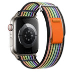For Apple Watch Series 9 41mm / Black Rainbow