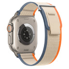 For Apple Watch Ultra 49mm / Orange Beige