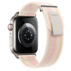 Dual-Section Loop Nylon Watch Band, For Apple Watch Series 8 41mm, For Apple Watch Series 8 45mm - DealBuddy