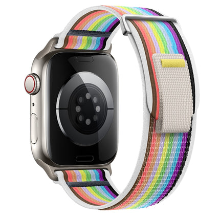 Dual-Section Loop Nylon Watch Band, For Apple Watch SE 40mm, For Apple Watch SE 44mm - DealBuddy