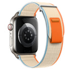 Dual-Section Loop Nylon Watch Band, For Apple Watch Series 5 44mm, For Apple Watch Series 5 40mm - DealBuddy
