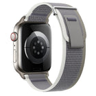 Dual-Section Loop Nylon Watch Band, For Apple Watch Series 4 44mm, For Apple Watch Series 4 40mm - DealBuddy