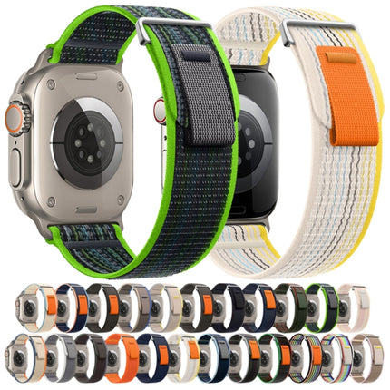 Dual-Section Loop Nylon Watch Band, For Apple Watch SE 40mm, For Apple Watch SE 44mm - DealBuddy