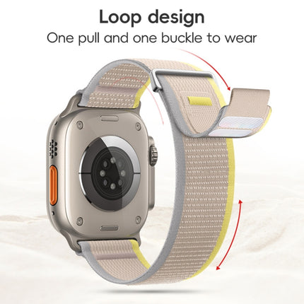 Dual-Section Loop Nylon Watch Band, For Apple Watch Series 9 41mm, For Apple Watch Ultra 49mm - DealBuddy