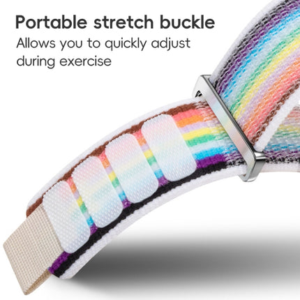 Dual-Section Loop Nylon Watch Band, For Apple Watch Series 9 41mm, For Apple Watch Ultra 49mm - DealBuddy