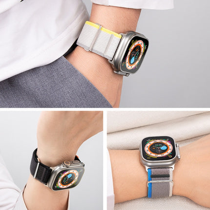 Dual-Section Loop Nylon Watch Band, For Apple Watch SE 2022 40mm, For Apple Watch SE 2022 44mm - DealBuddy