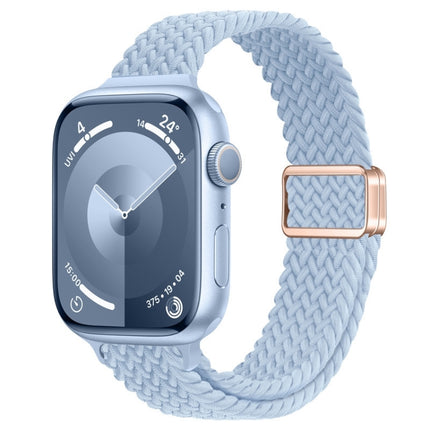 Slim Magnetic Buckle Nylon Braided Watch Band, For Apple Watch SE 2023 44mm, For Apple Watch SE 2023 40mm