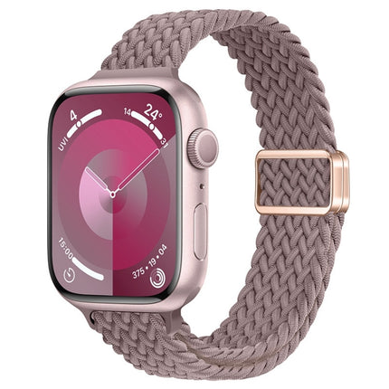 Slim Magnetic Buckle Nylon Braided Watch Band, For Apple Watch Series 6 40mm, For Apple Watch Series 6 44mm - DealBuddy