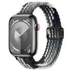 Slim Magnetic Buckle Nylon Braided Watch Band