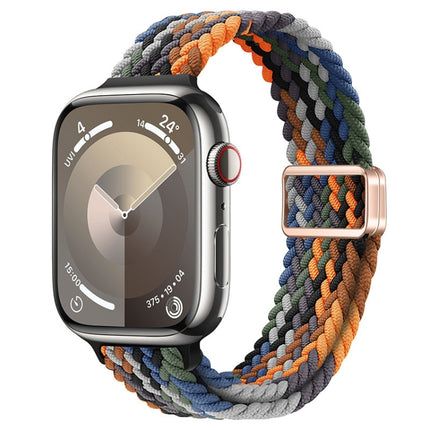 Slim Magnetic Buckle Nylon Braided Watch Band, For Apple Watch Series 3 38mm, For Apple Watch Series 3 42mm - DealBuddy
