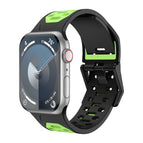 For Apple Watch Series 7 45mm / Black Green