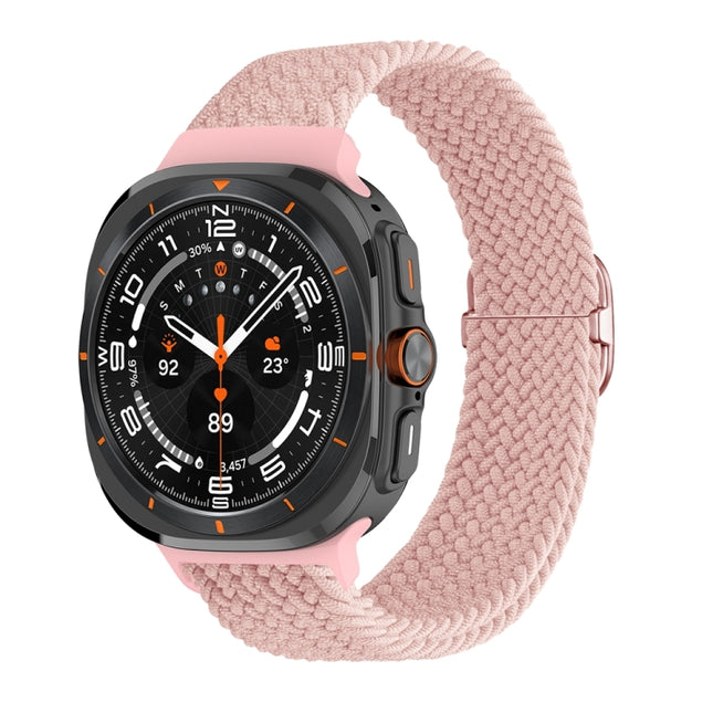 Slide Buckle Nylon Braided Watch Band