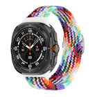 Slide Buckle Nylon Braided Watch Band