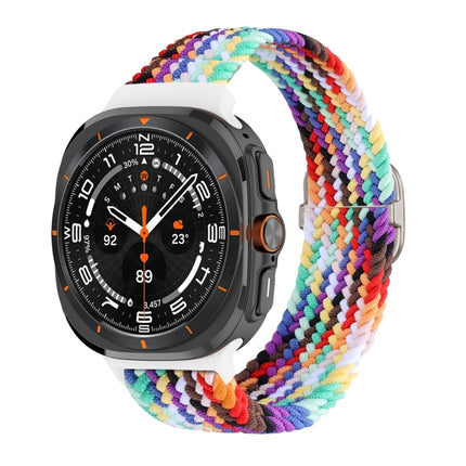 Slide Buckle Nylon Braided Watch Band, For Samsung Galaxy Watch Ultra 47mm / Ultra 2025 - DealBuddy