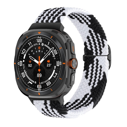 Slide Buckle Nylon Braided Watch Band