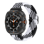 For Samsung Galaxy Watch Ultra 47mm / Ultra 2025 / Black White